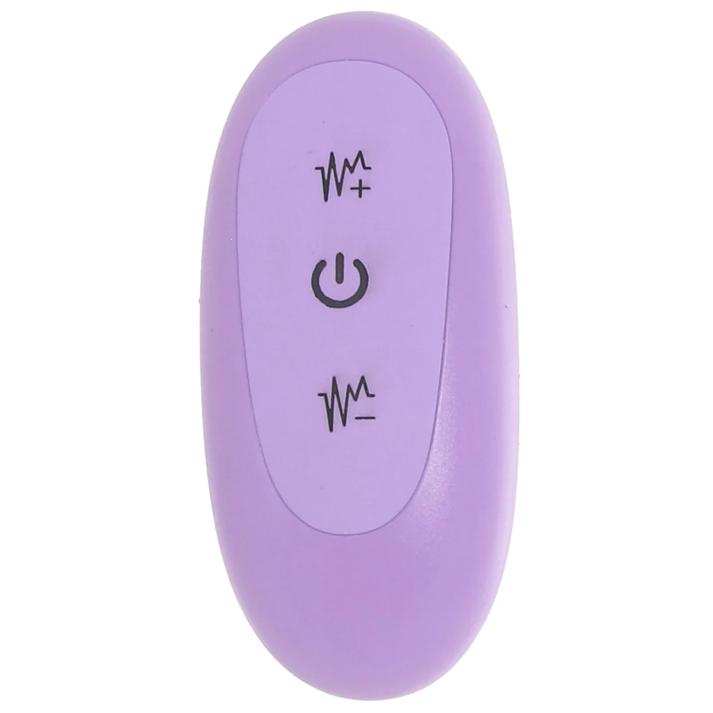 Colours 5 Inch Ribbed Remote Vibe in Purple - Image 6