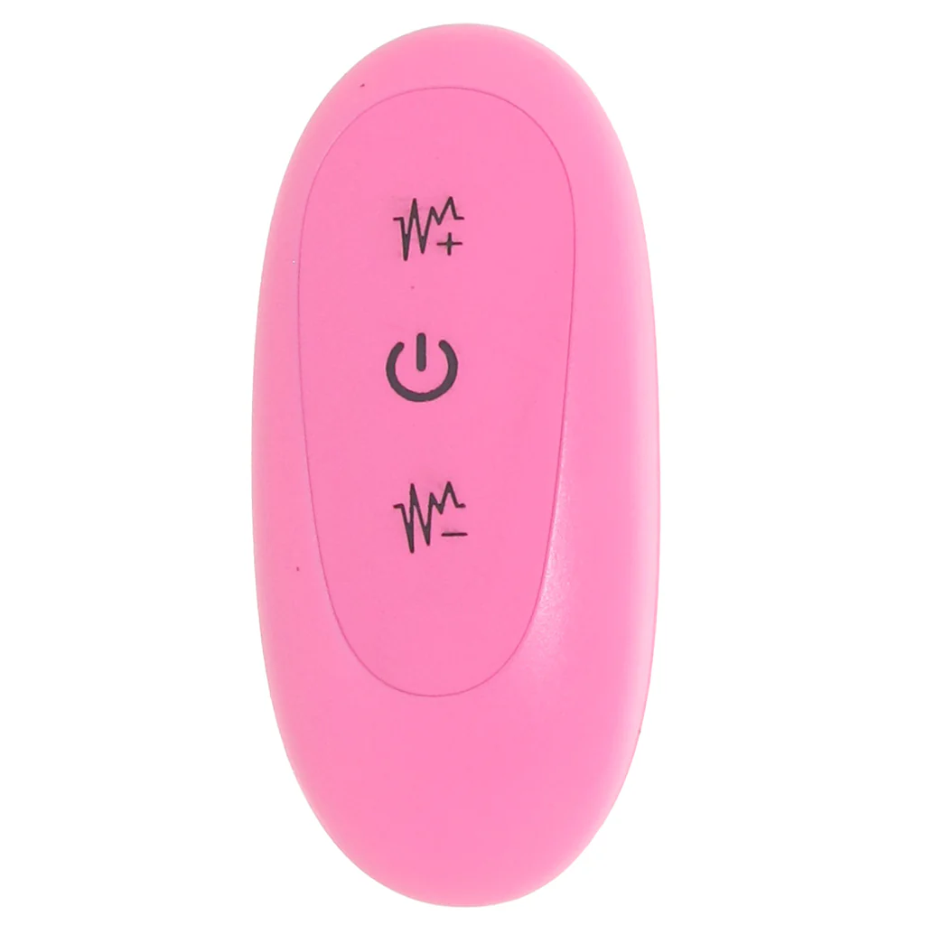 Colours 6 Inch Ribbed Remote Vibe in Pink - Image 6