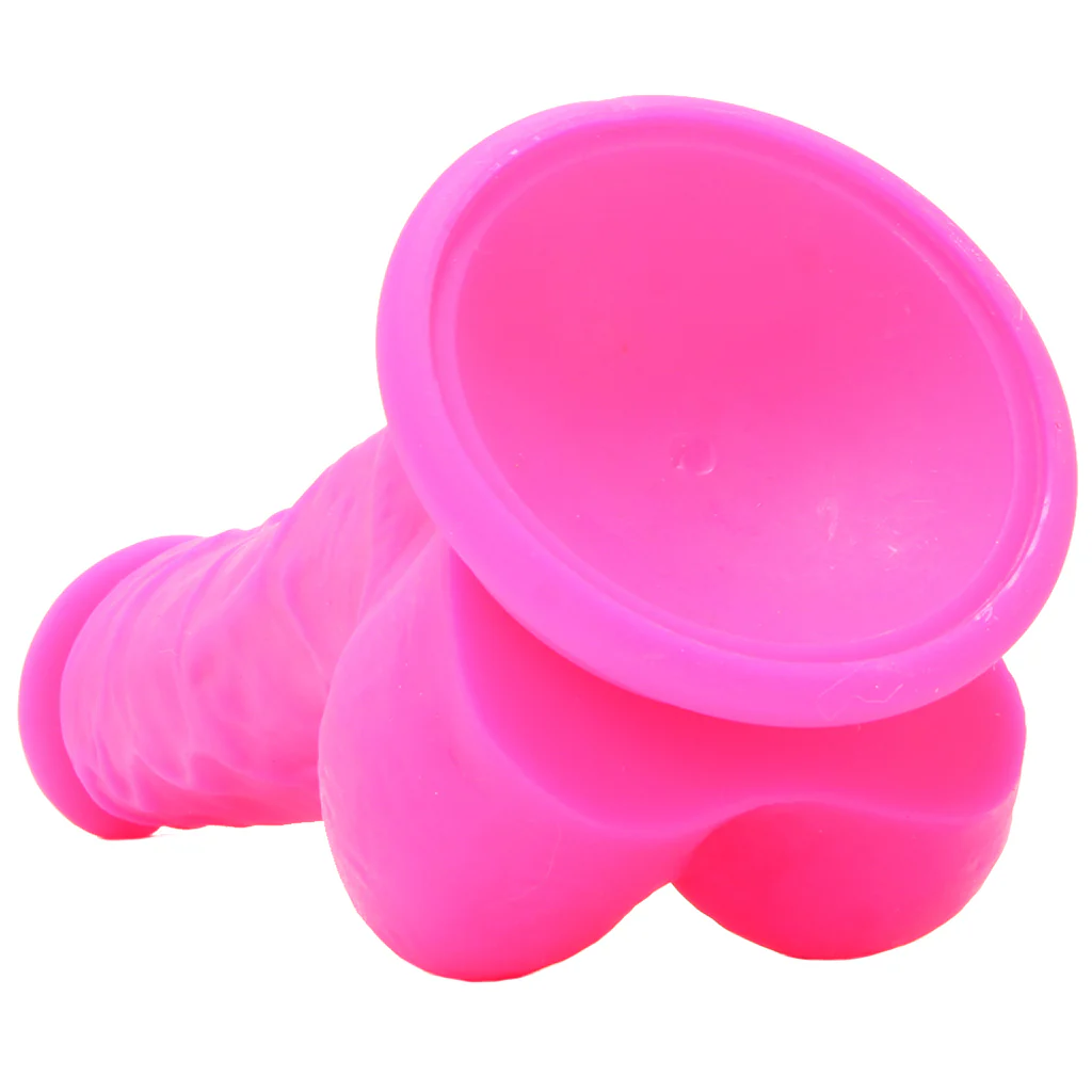 Colours 7 Inch Firm Silicone Dildo in Pink - Image 5