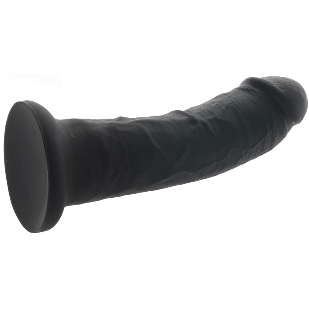 Colours Pleasures 7 Inch Girth Dildo in Black - Image 5