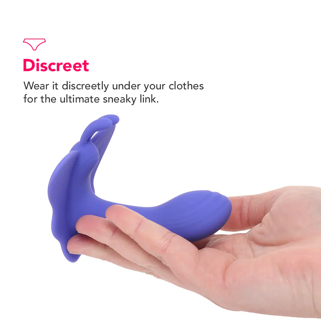 Connect App Controlled Venus Butterfly Wearable Vibe - Image 2