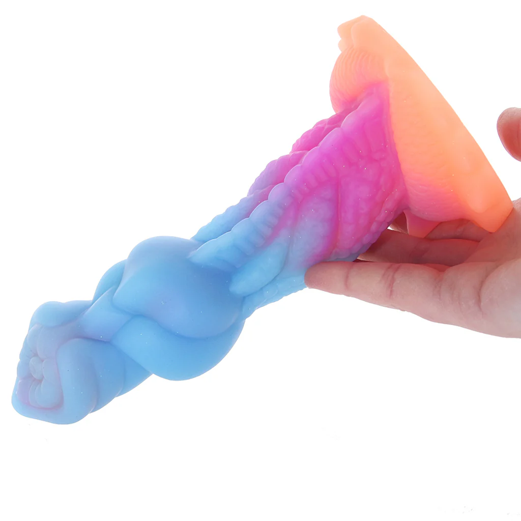 Creature Cocks Aqua-Cock Glow-in-the-Dark Dildo - Image 4