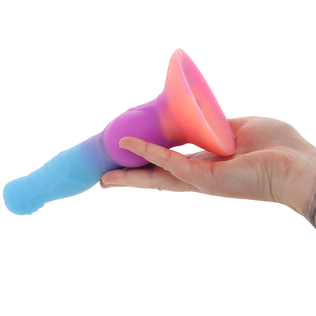 Creature Cocks Astro Cock Vibrating Glow Dildo - Image 4