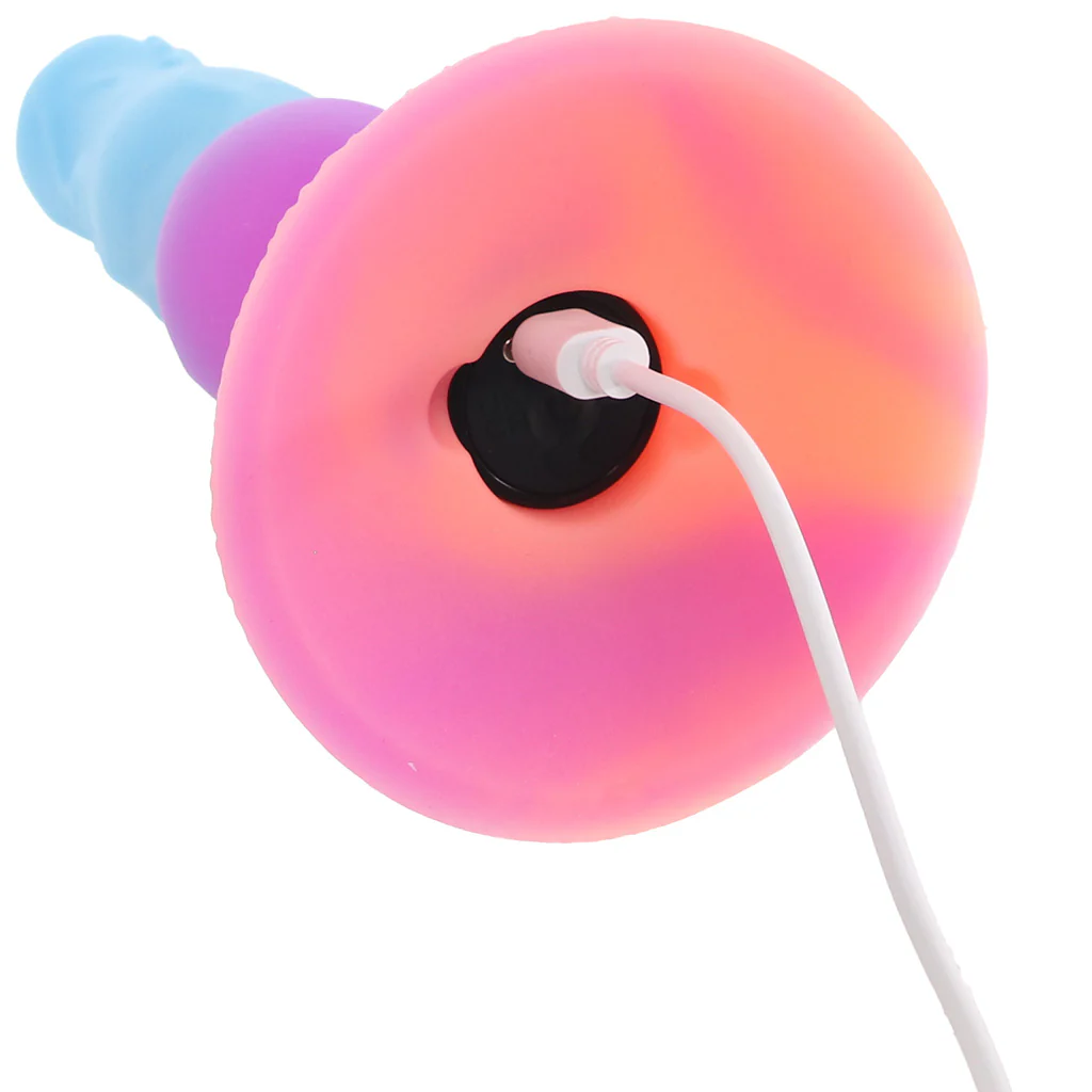 Creature Cocks Astro Cock Vibrating Glow Dildo - Image 7
