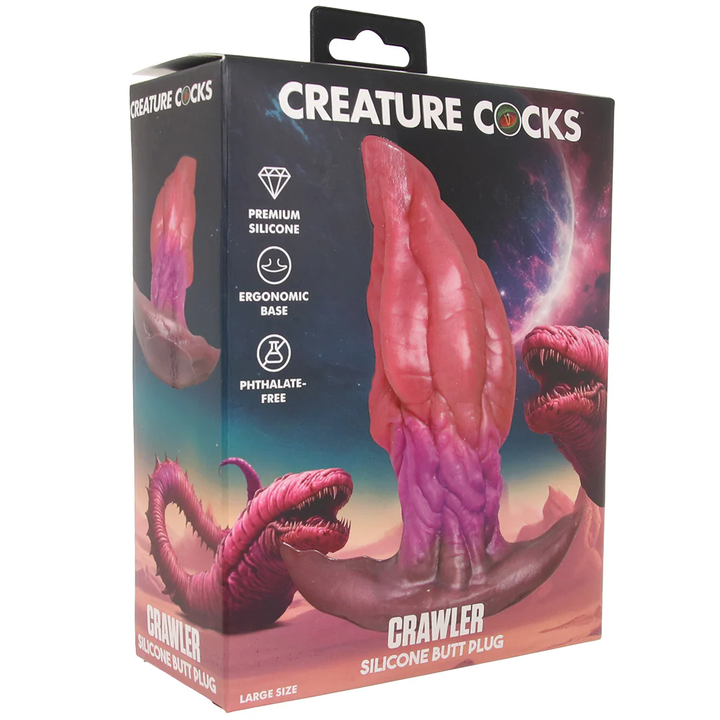 Creature Cocks Crawler Silicone Butt Plug in Large - Image 9