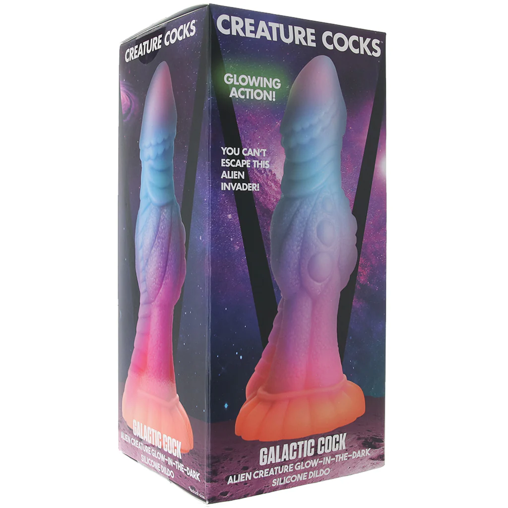 Creature Cocks Galactic Glow-in-the-Dark Dildo - Image 6