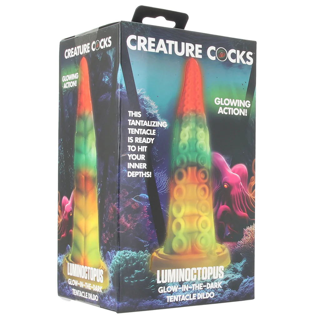 Creature Cocks Luminoctopus Glow-in-the-Dark Dildo - Image 6