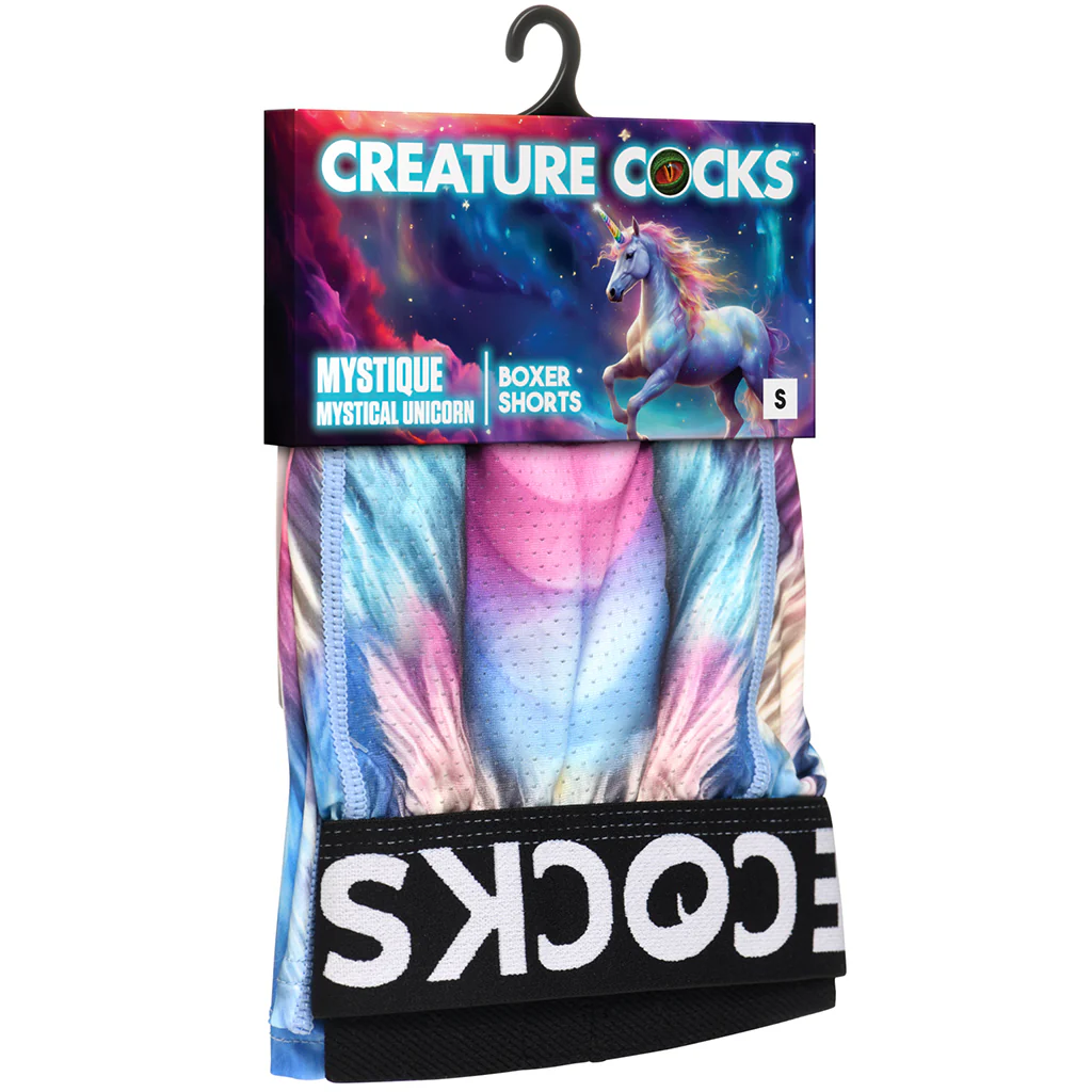Creature Cocks Mystique Unicorn Boxer Shorts - Image 9