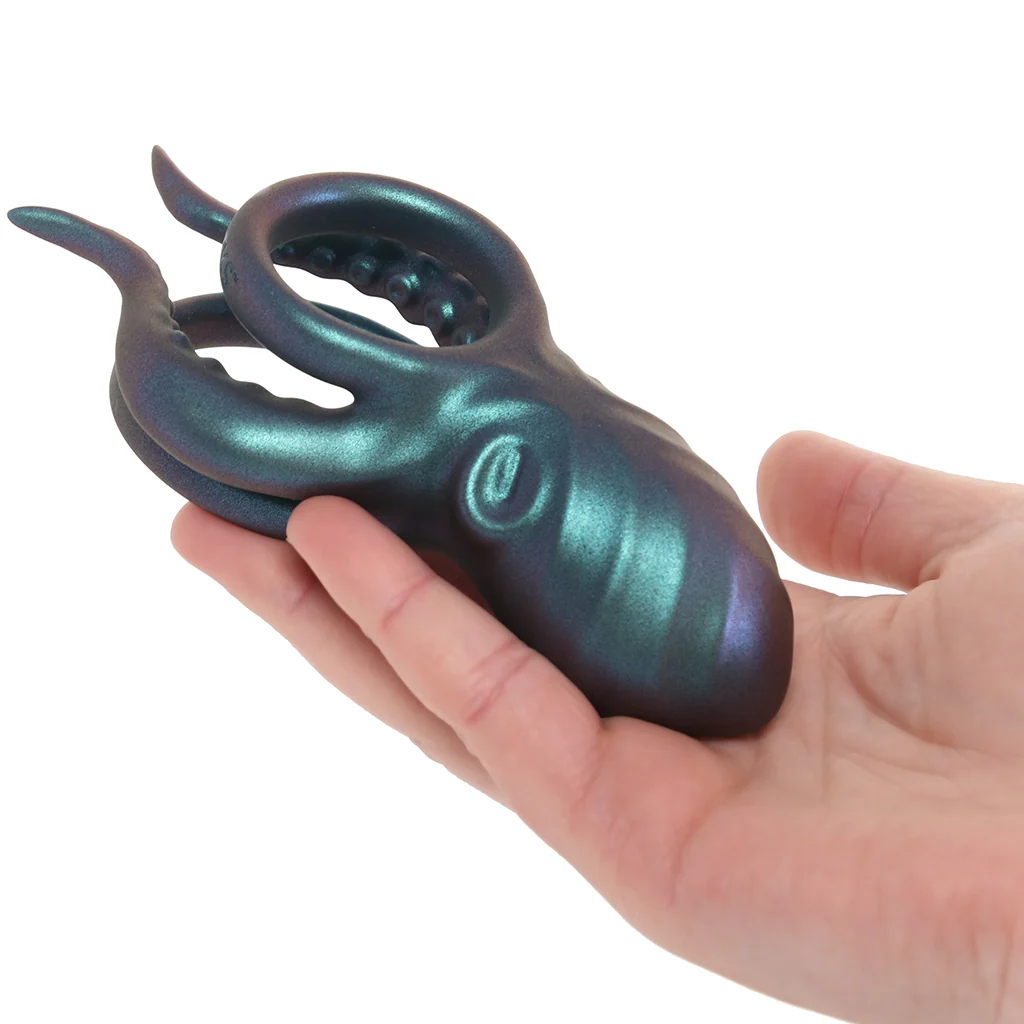 Creature Cocks Octo-Grip Vibrating Cock Ring - Image 4