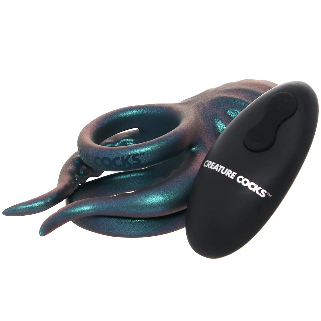 Creature Cocks Octo-Grip Vibrating Cock Ring - Image 5