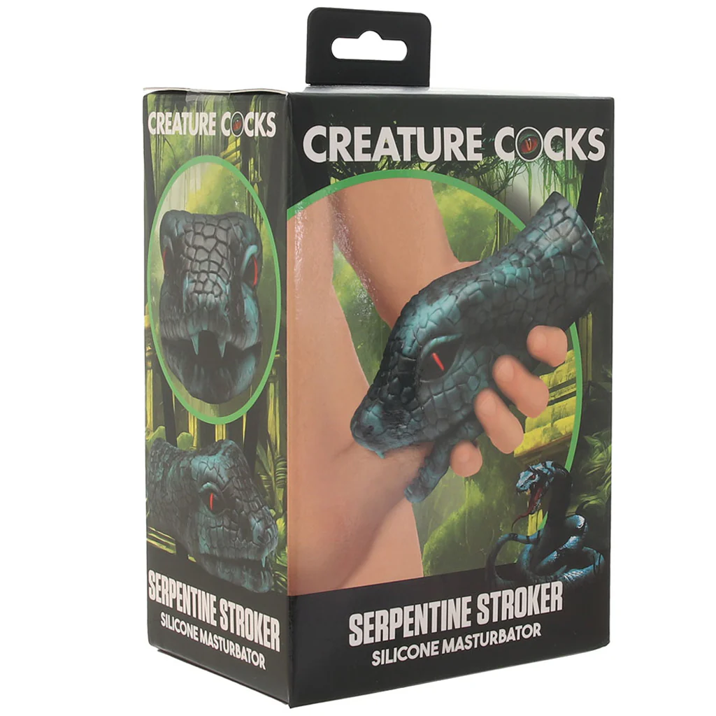 Creature Cocks Serpentine Stroker in Green - Image 6