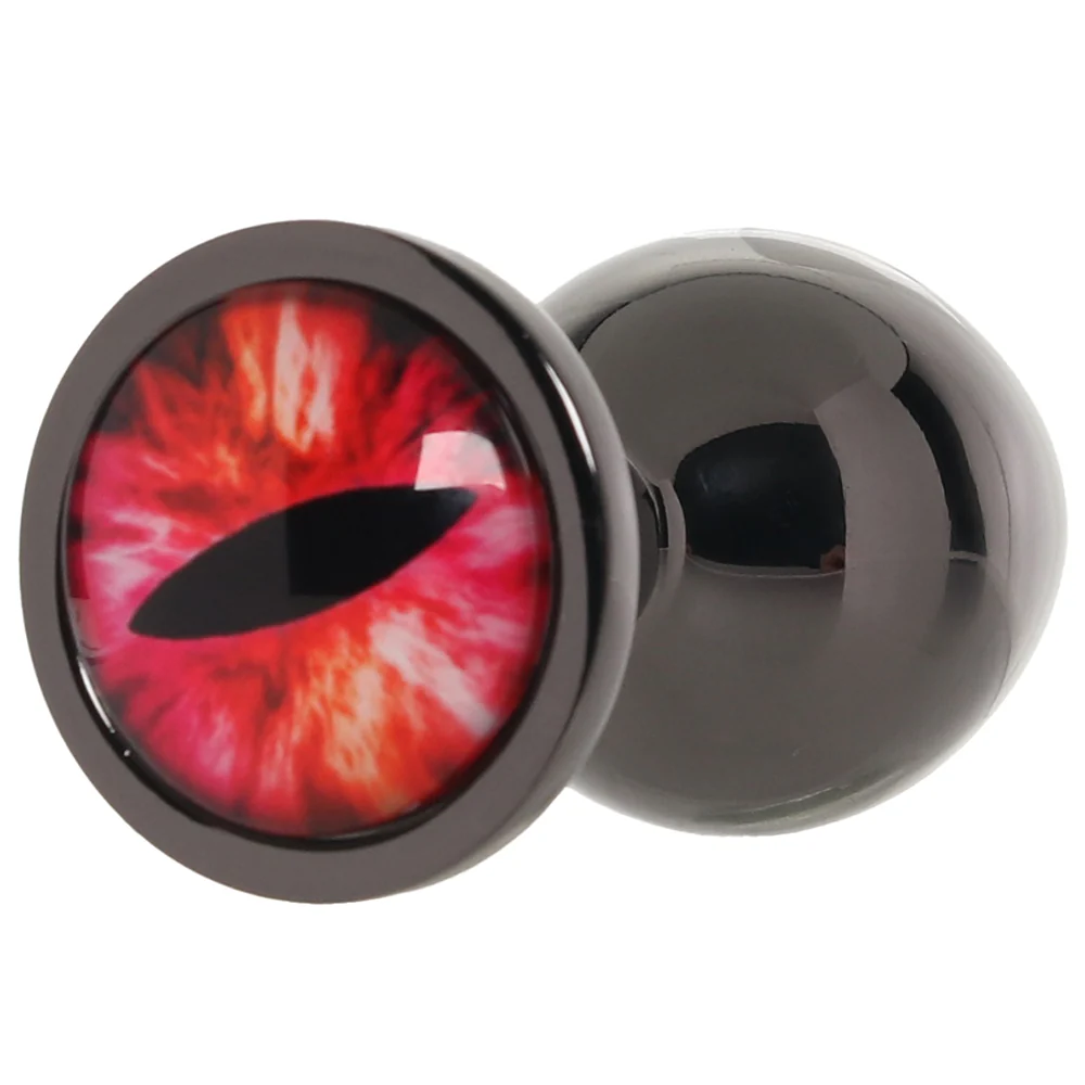Creature Cocks Sinister Eye Metal Butt Plug in Medium - Image 5