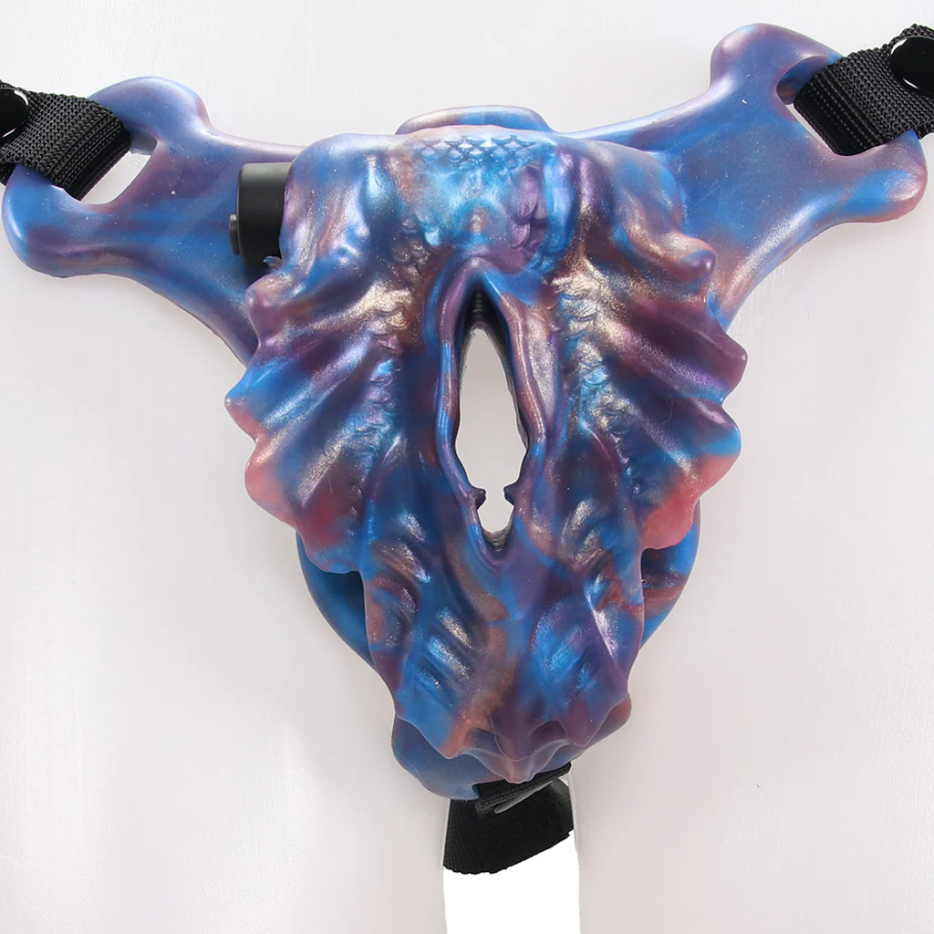 Creature Cocks Siren Snatch Silicone Strap-On Vibe - Image 2