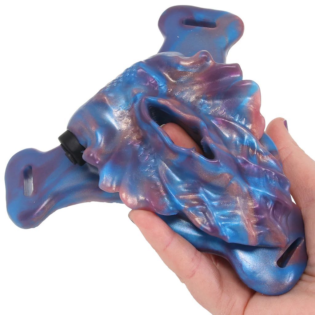 Creature Cocks Siren Snatch Silicone Strap-On Vibe - Image 4