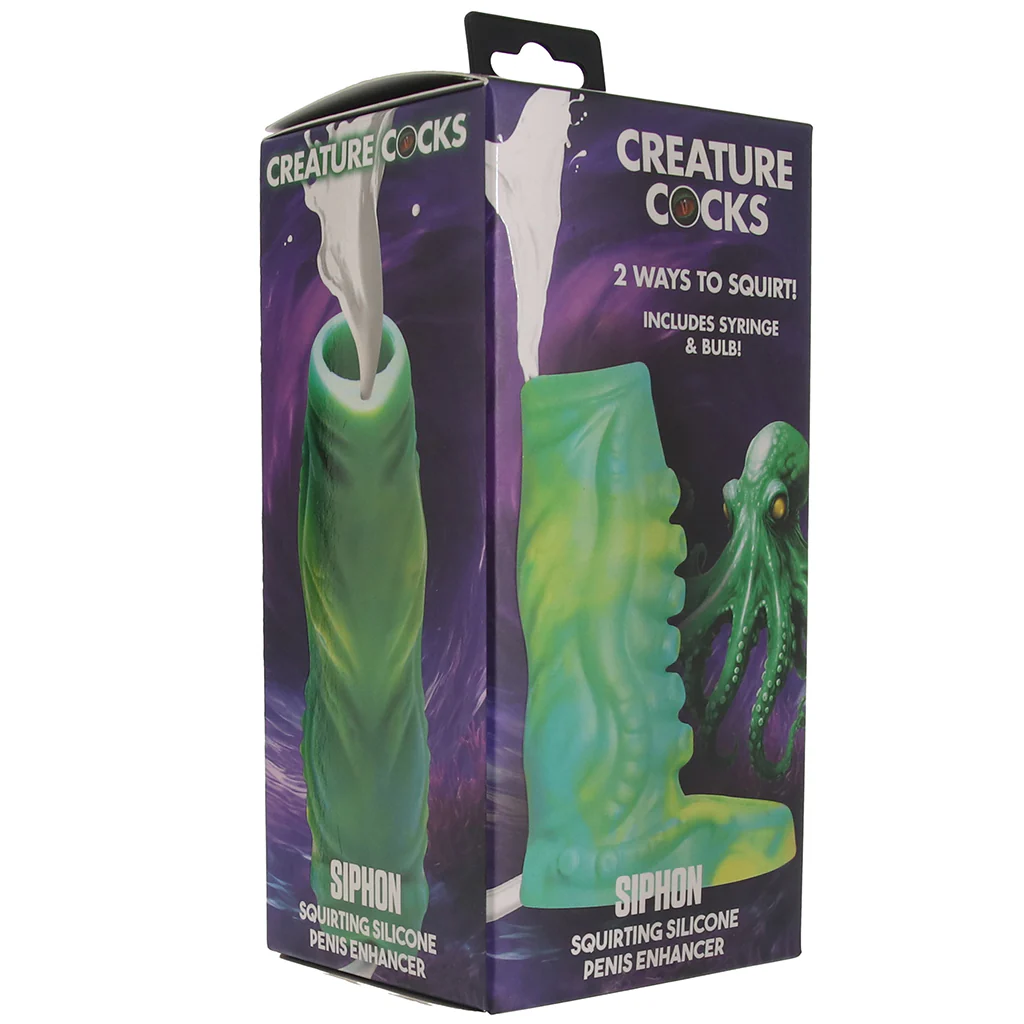 Creature Cocks Tentacle Squirting Enhancer in Green - Image 9