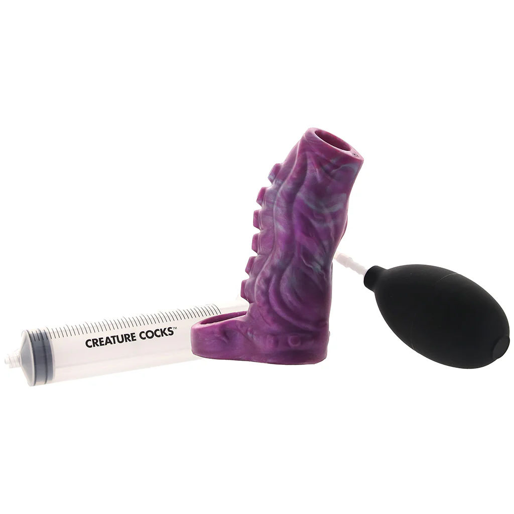 Creature Cocks Tentacle Squirting Enhancer in Purple - Image 8