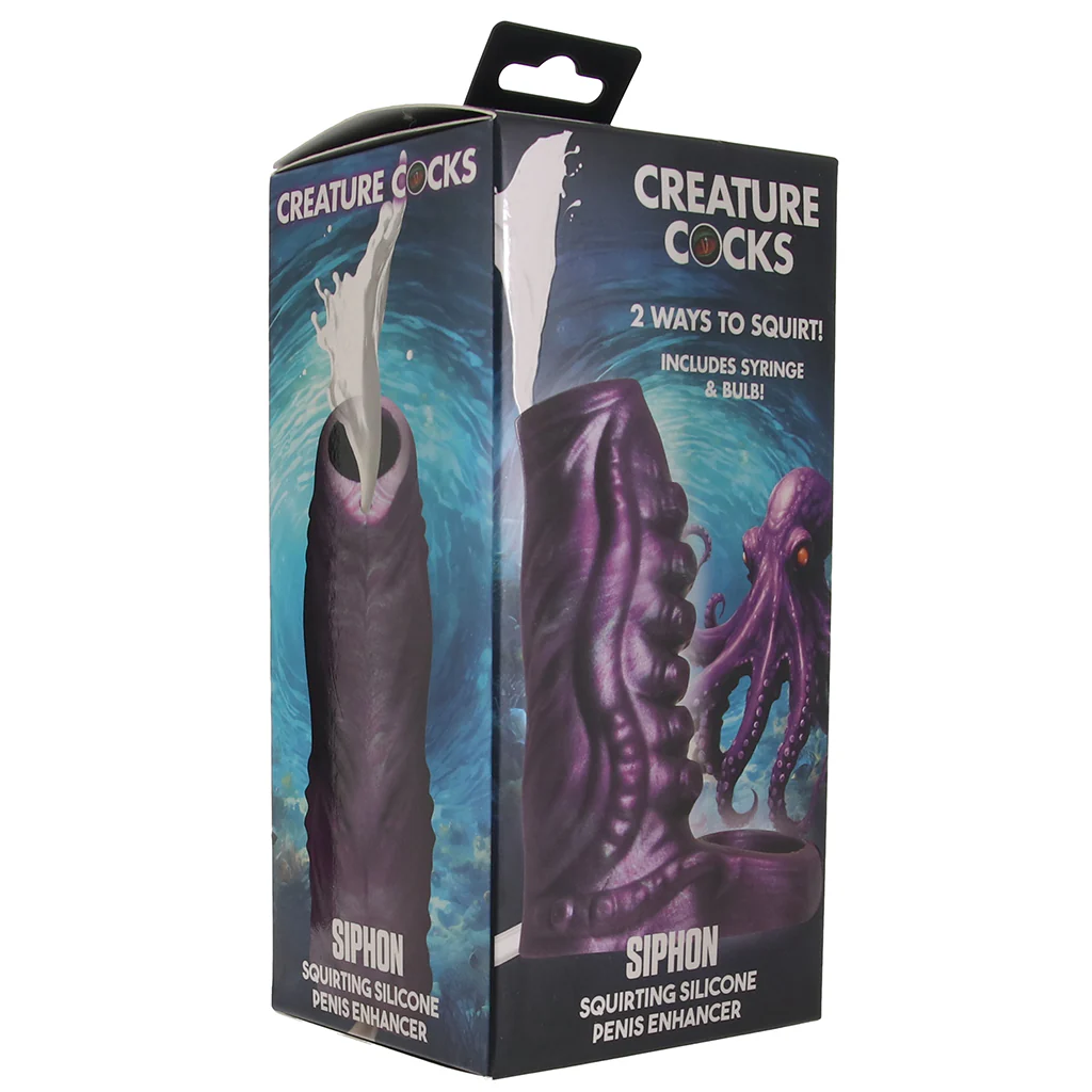 Creature Cocks Tentacle Squirting Enhancer in Purple - Image 9