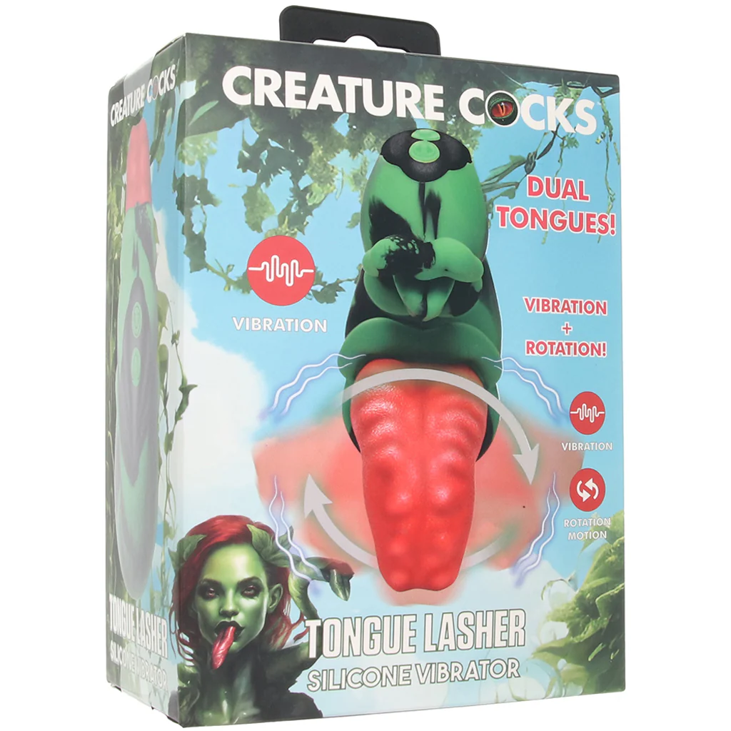 Creature Cocks Tongue Lasher Silicone Vibe - Image 6