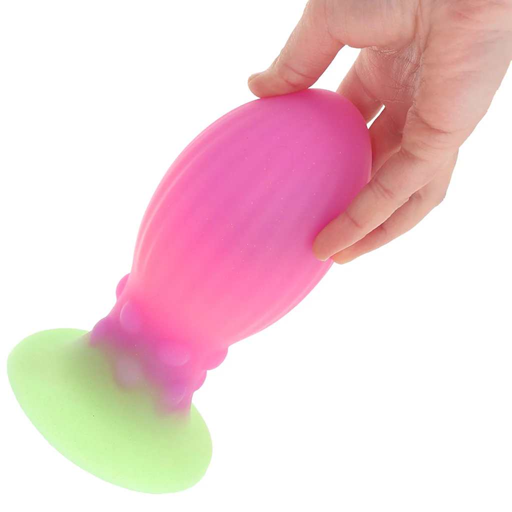 Creature Cocks XL Xeno Glowing Silicone Egg - Image 4