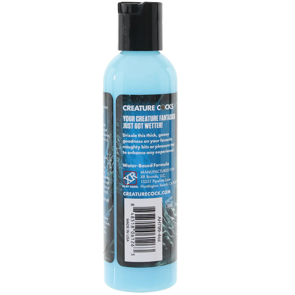 Creature Cum Water-Based Blue Lube in 4oz/118ml - Image 9