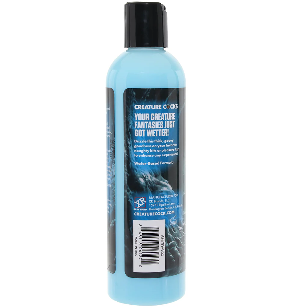 Creature Cum Water-Based Blue Lube in 8oz/237ml - Image 9