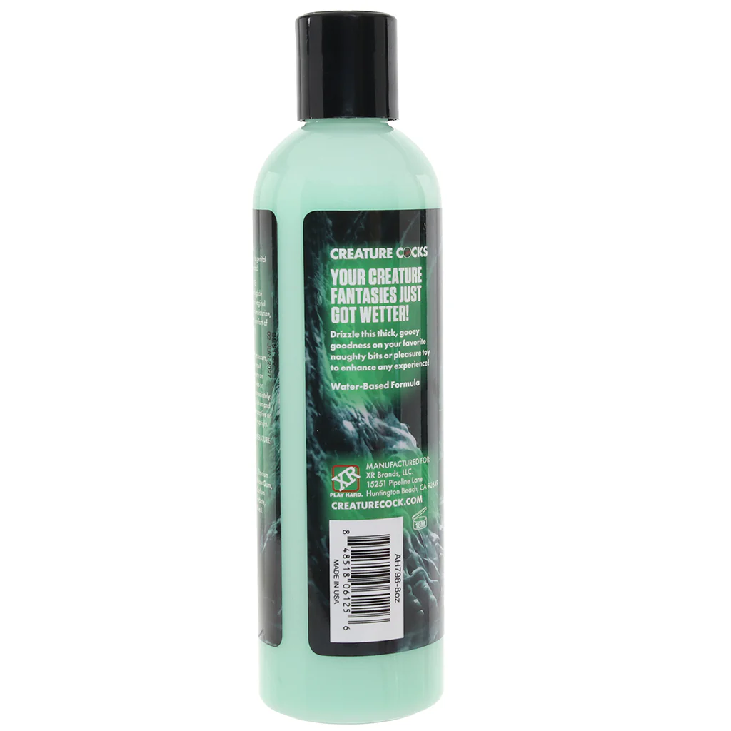 Creature Cum Water-Based Green Lube in 8oz/237ml - Image 9