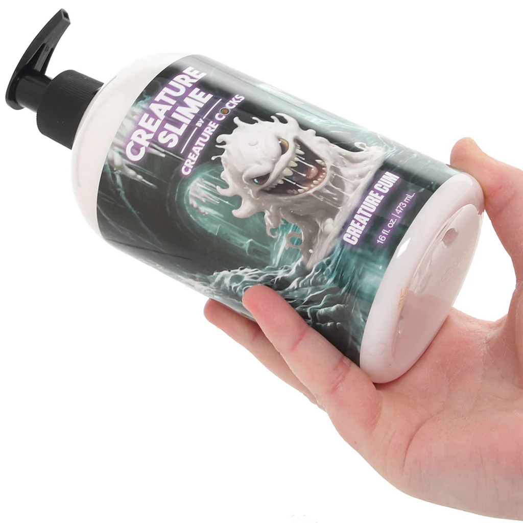 Creature Slime Water-Based Cum Lube in 16oz/473ml - Image 4