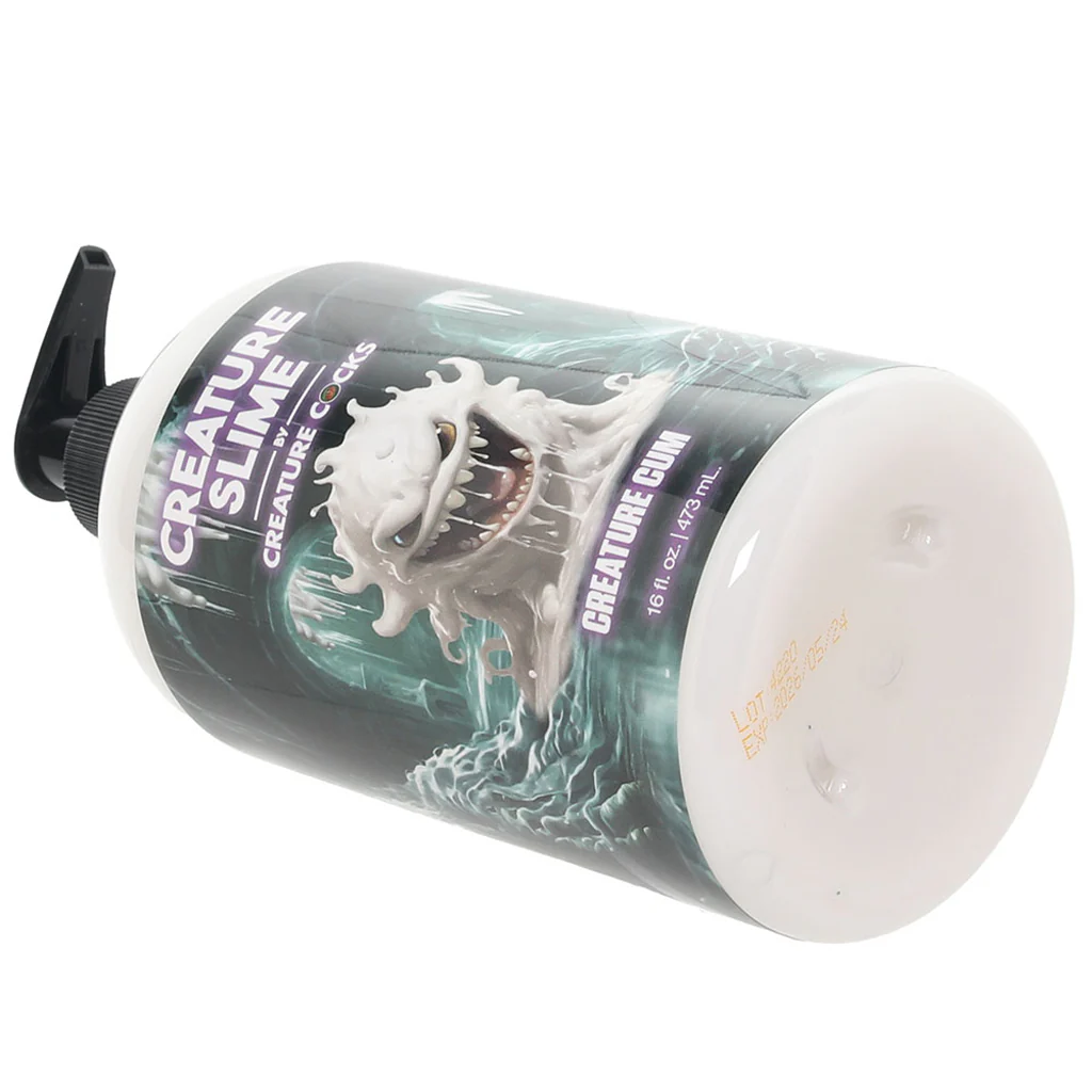 Creature Slime Water-Based Cum Lube in 16oz/473ml - Image 5