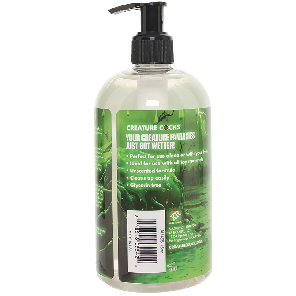 Creature Slime Water-Based Lube in 16oz/473ml - Image 6