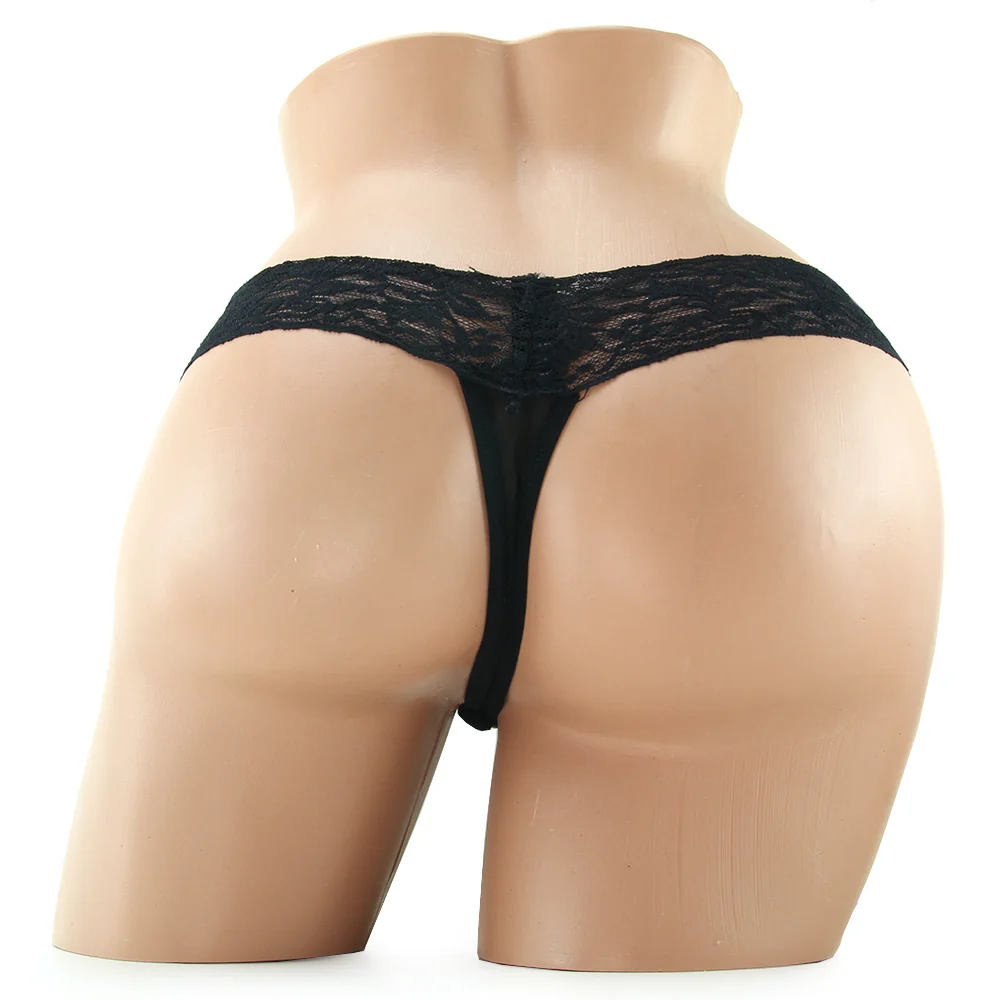 Crotchless Vibrating Panties with Pleasure Beads /M - Image 4