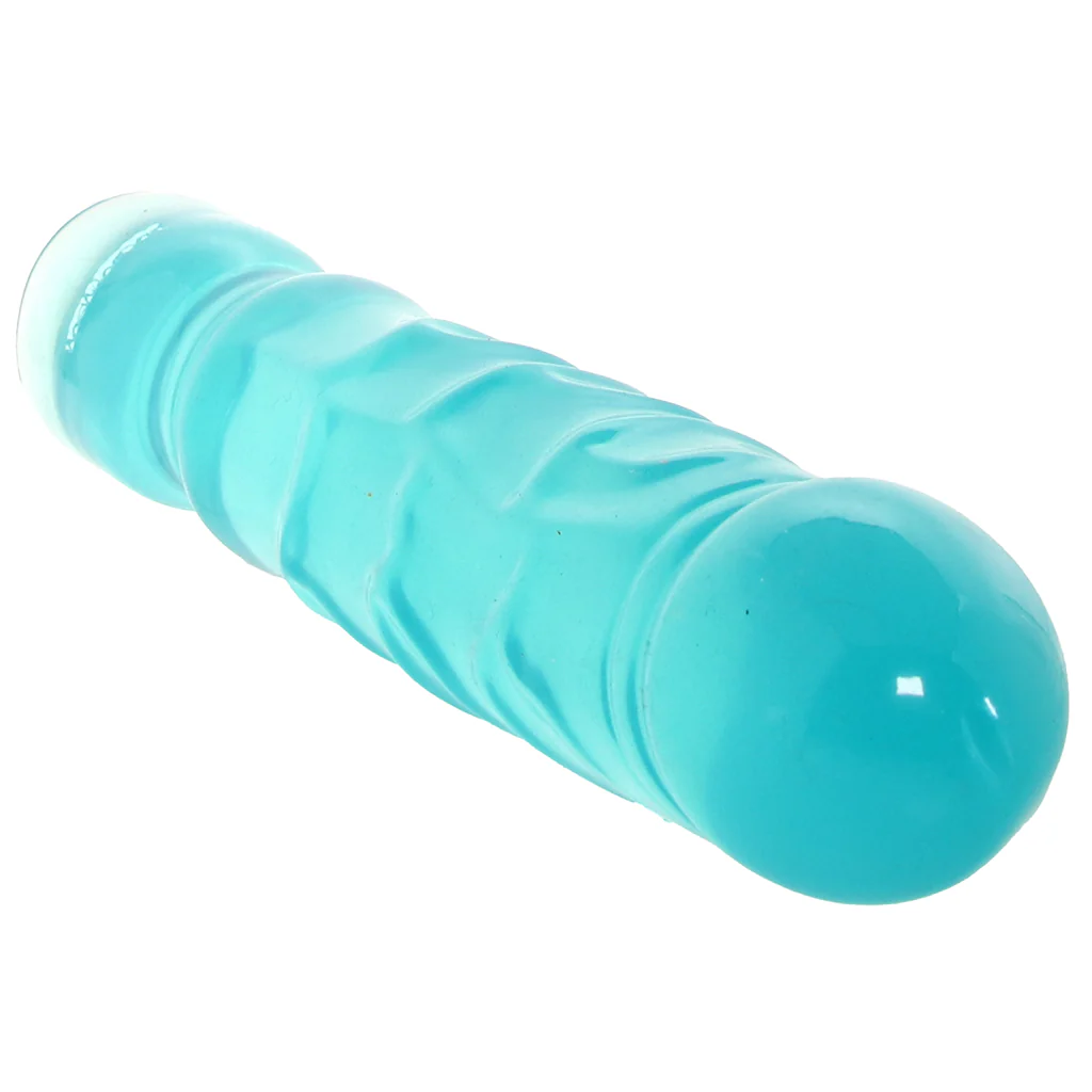 Crystal Jellies 12 Inch Big Boy Dildo in Teal - Image 2