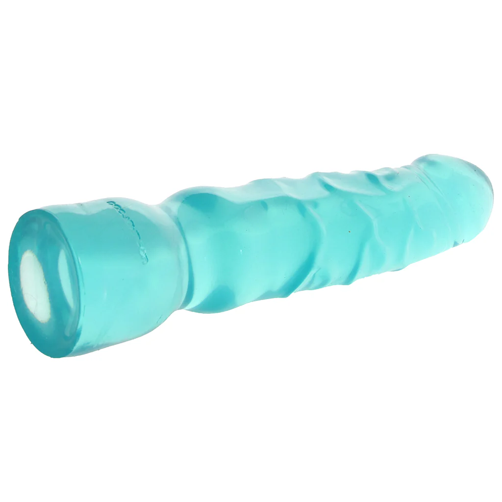 Crystal Jellies 12 Inch Big Boy Dildo in Teal - Image 5