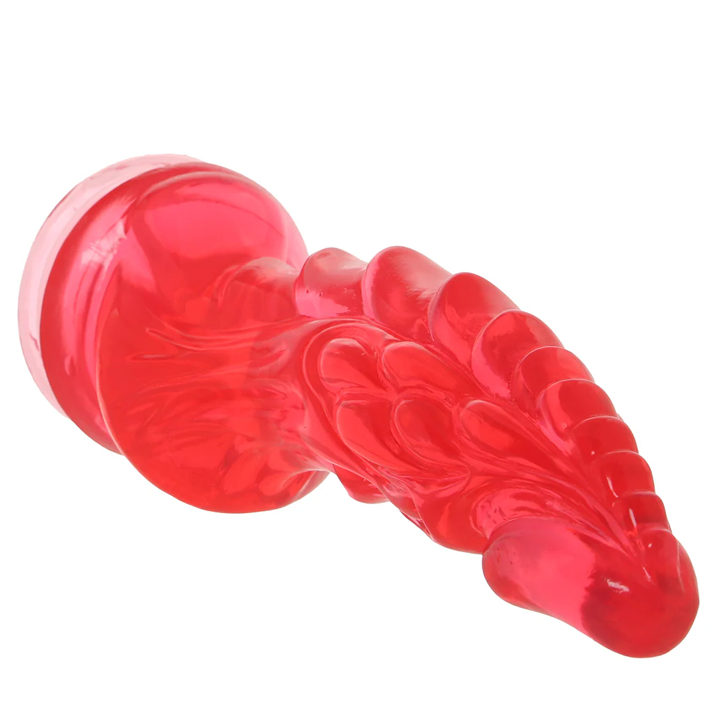 Crystal Jellies 8.5 Inch Invader Dildo in Pink - Image 2