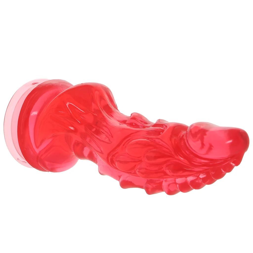 Crystal Jellies 8.5 Inch Invader Dildo in Pink - Image 7