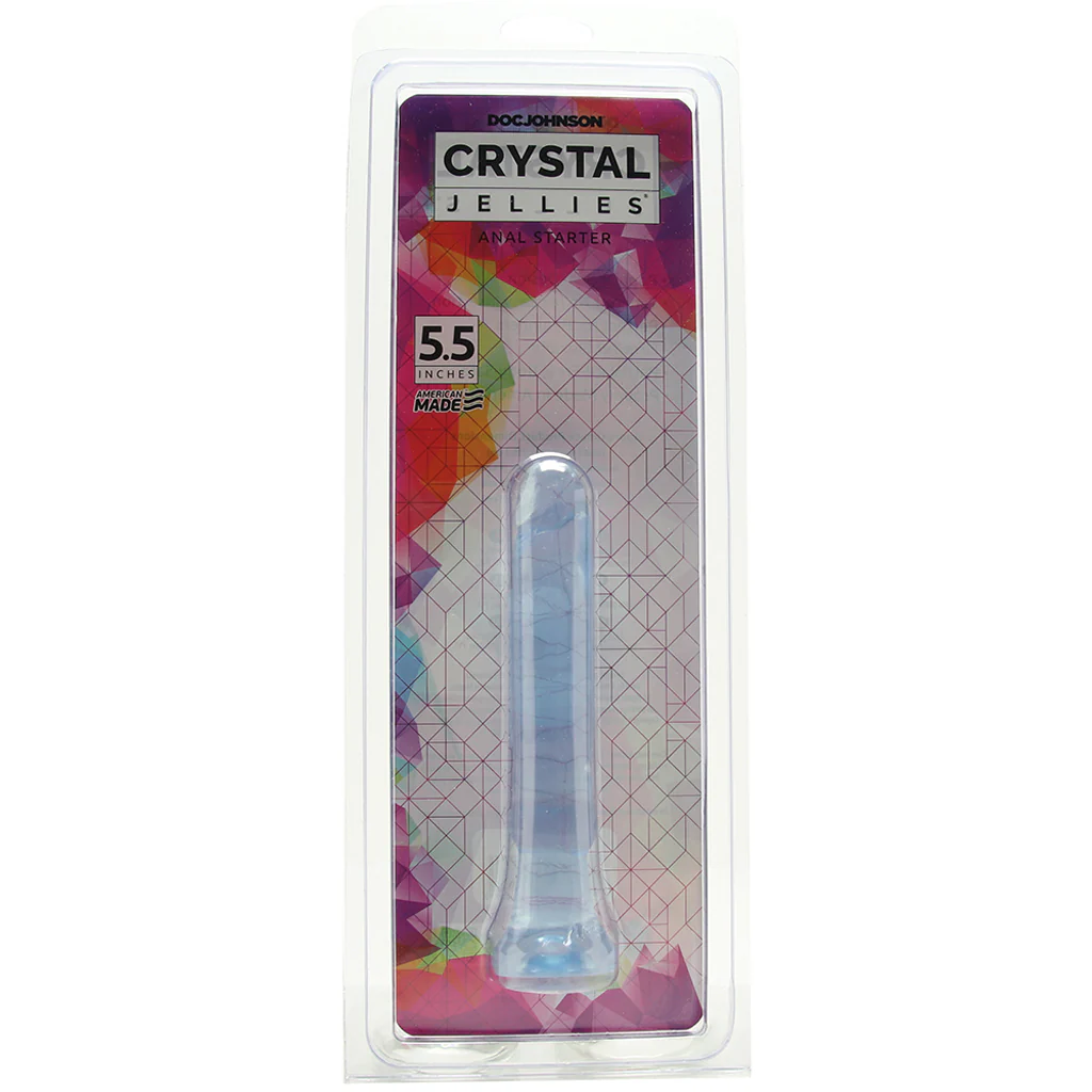 Crystal Jellies Anal Starter Dildo in Clear - Image 6