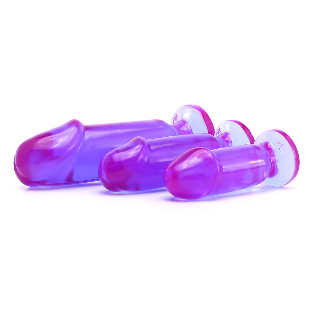 Crystal Jellies Anal Starter Kit in Purple - Image 5
