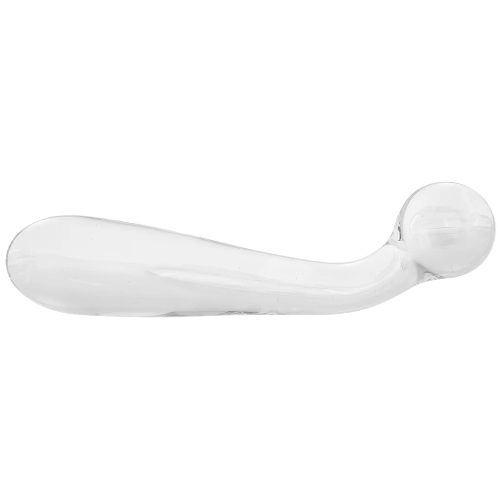 Crystal Premium Glass G-Spot Wand in Clear - Image 3