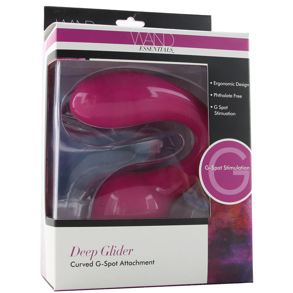 Wand Essentials Deep Glider Curved G-Spot Attachment - Image 6