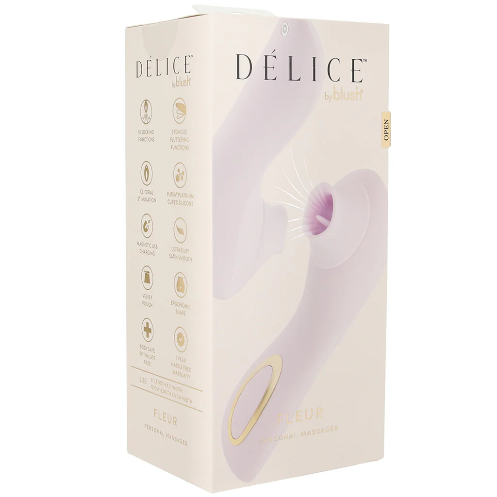 Delice Fleur Fluttering Suction Vibe - Image 6