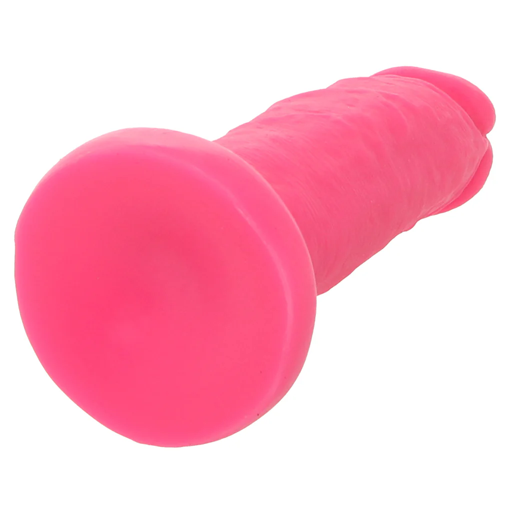 Dillio 6 Inch Chub Dildo in Hot Pink - Image 5