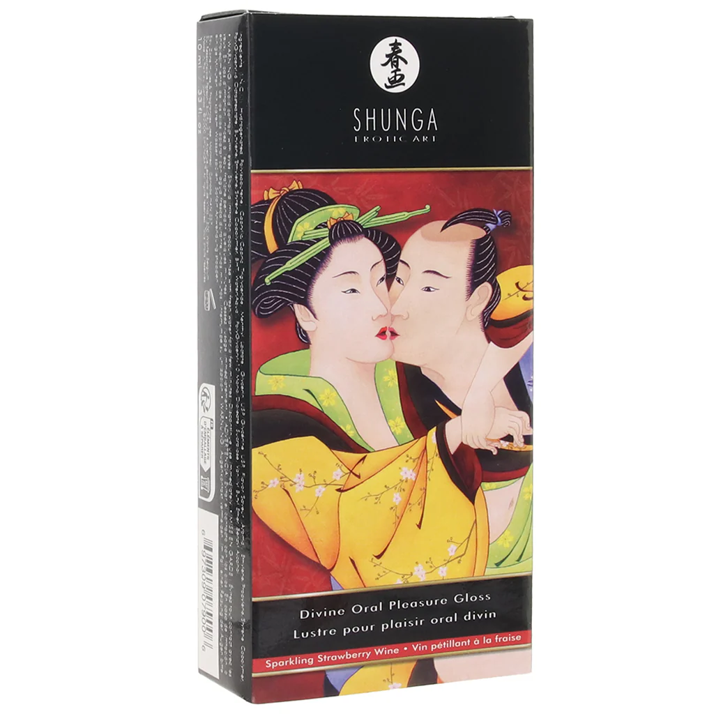 Divine Art Oral Pleasure Lip Gloss in Strawberry Wine - Image 6