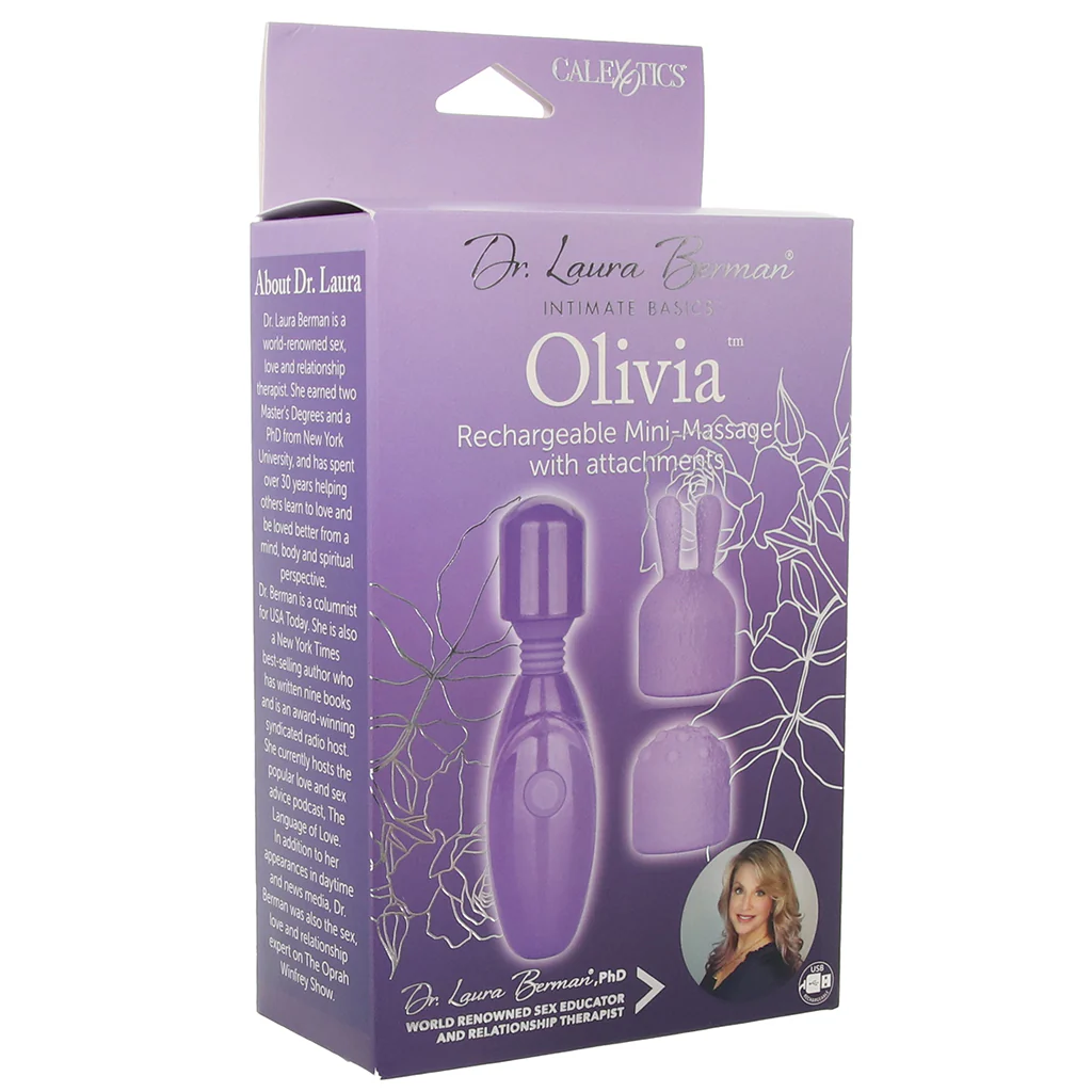 Dr. Berman Olivia Mini Massager with Attachments - Image 9