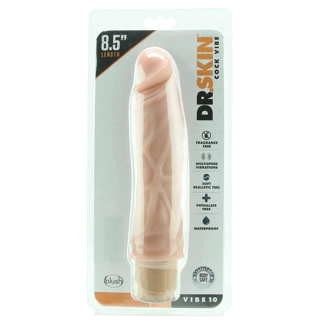 Dr. Skin 8.5 Inch Vibe 10 in Beige - Image 6