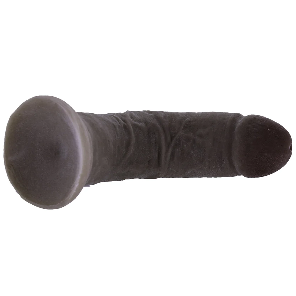 Dr. Skin Plus 8 Inch Thick Posable Dildo in Black - Image 5