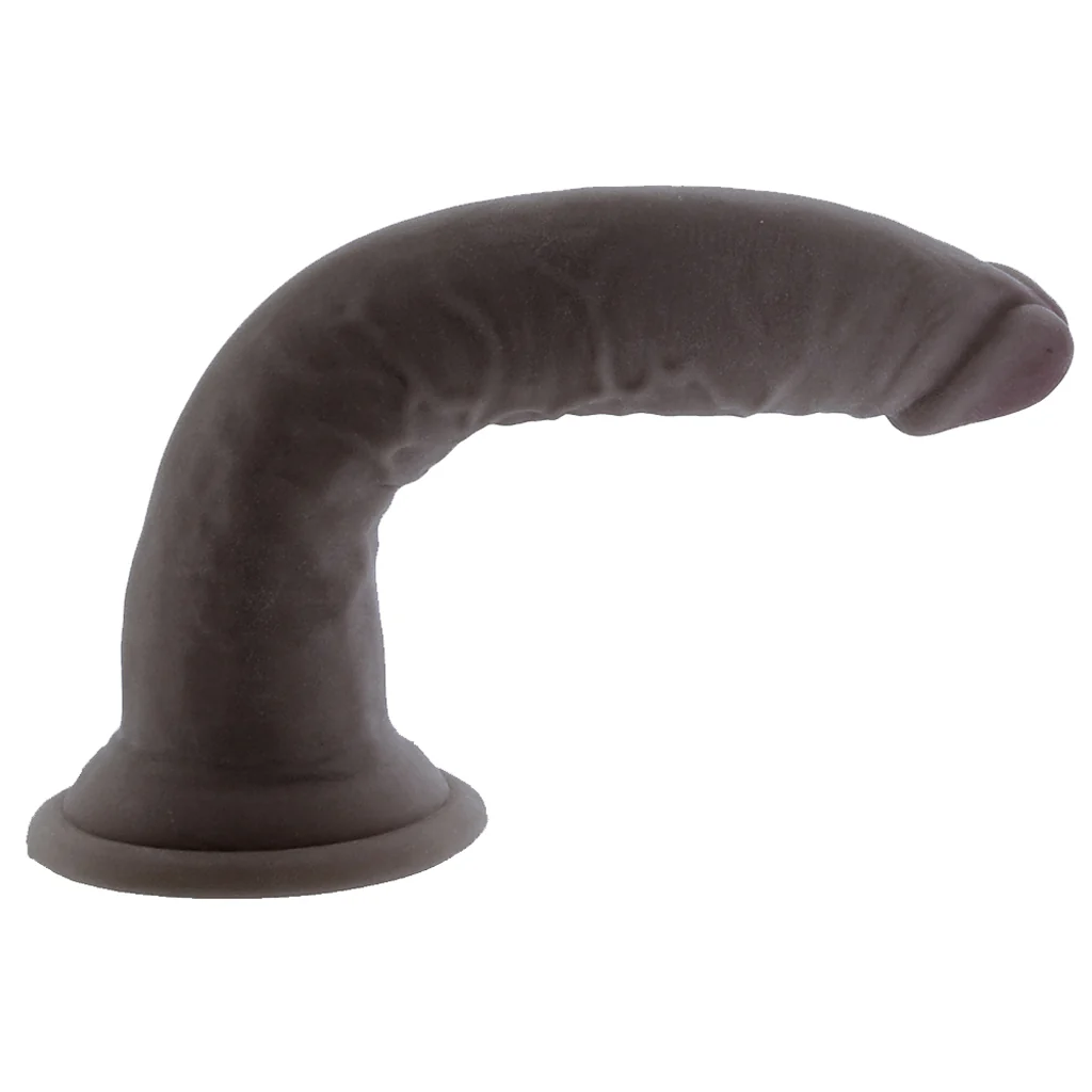 Dr. Skin Plus 9 Inch Posable Dildo in Black - Image 3