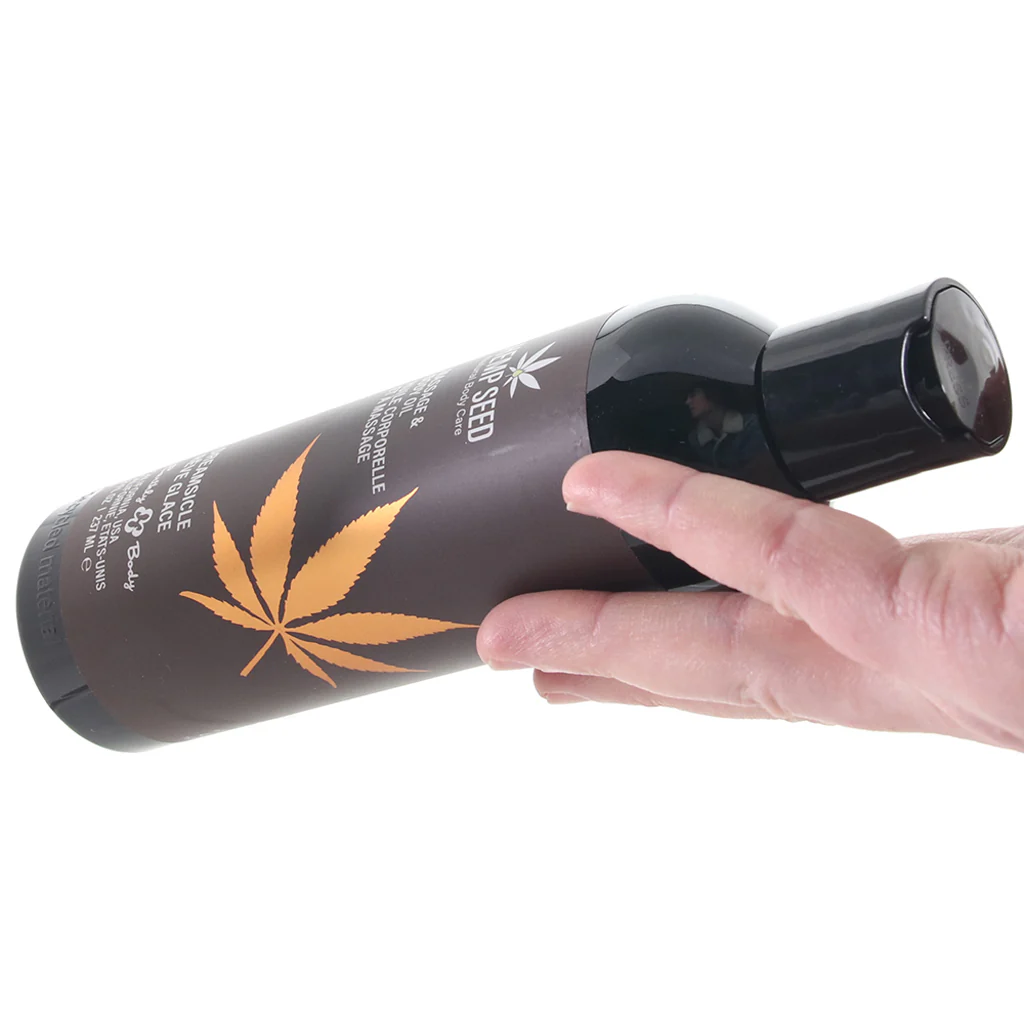 Hemp Seed Massage Oil 8oz/236ml in Dreamsicle - Image 4