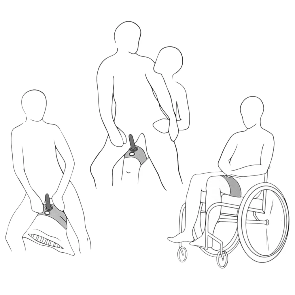 Dual Penetration Thigh Strap On - Image 5