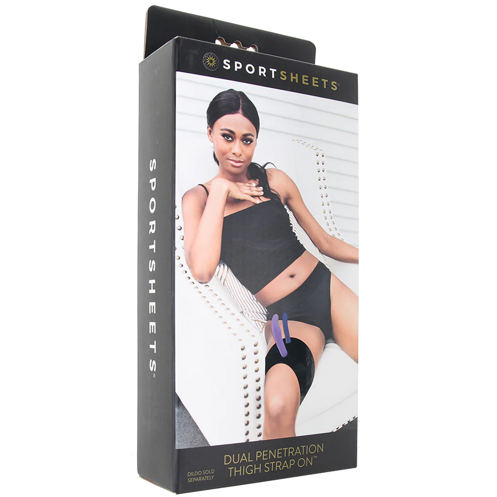 Dual Penetration Thigh Strap On - Image 9