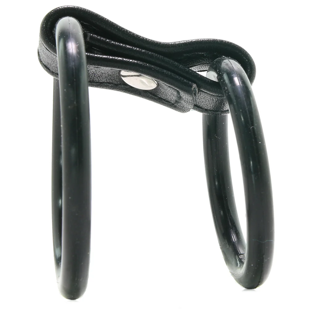 Blue Line Duo Cock & Ball Ring - Image 4