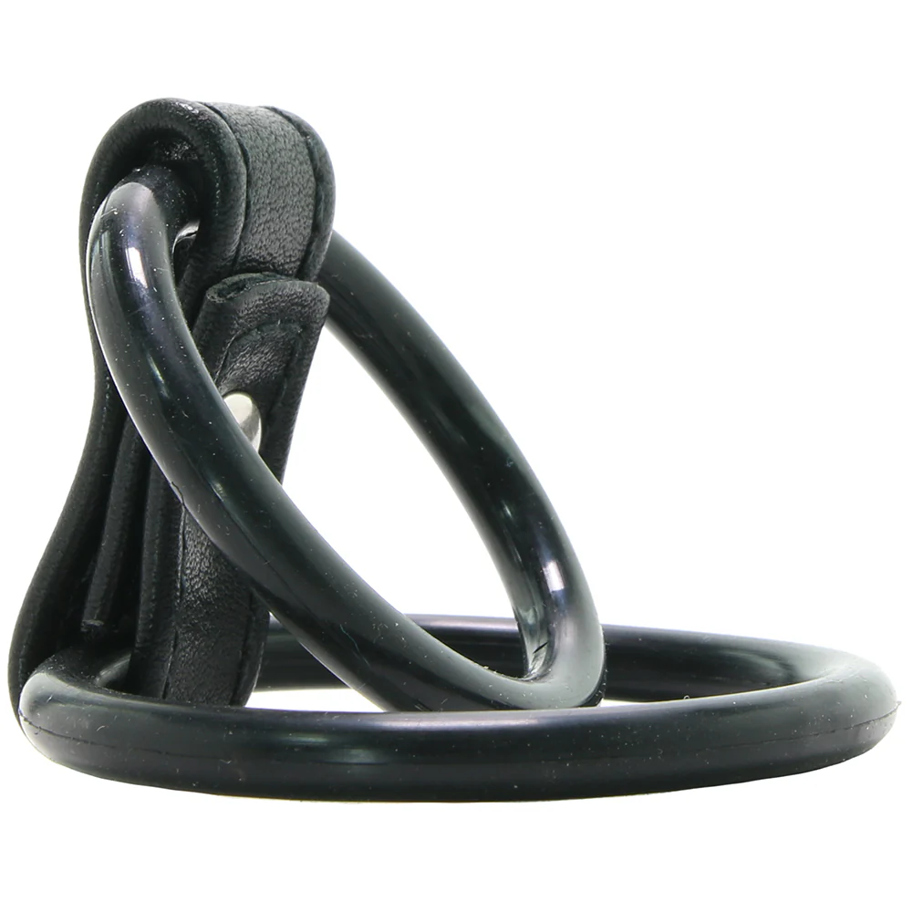 Blue Line Duo Cock & Ball Ring - Image 5